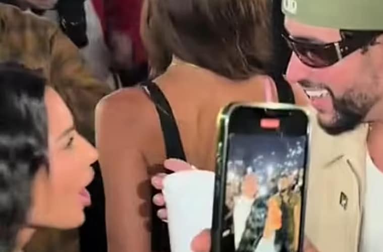 kim kardashian and bad bunny