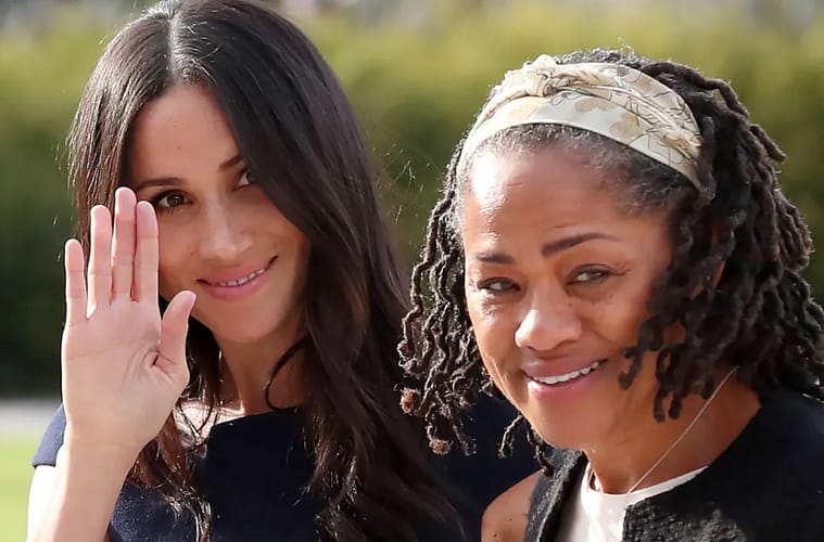 meghan markle and mom