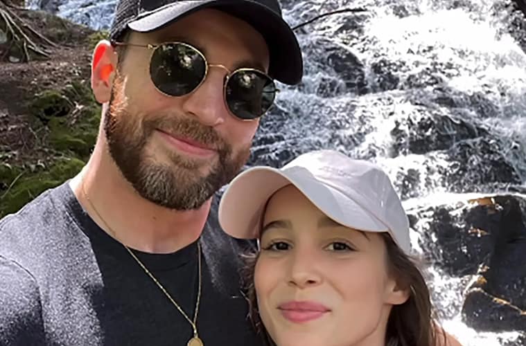 chirs evans alba baptista