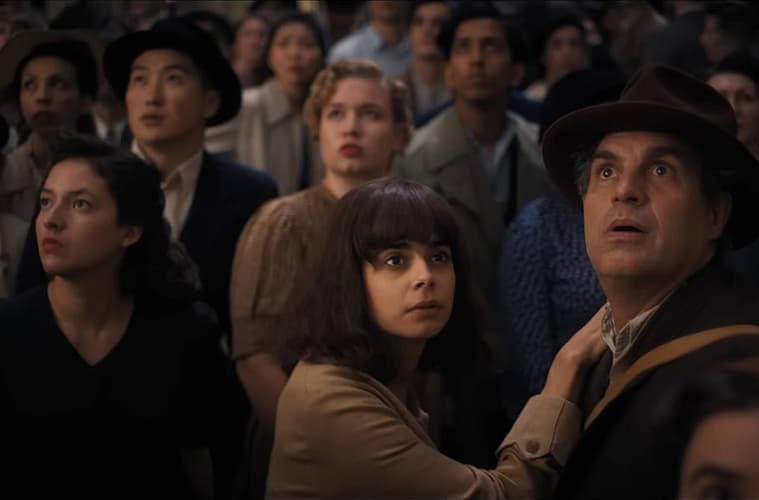 Aria Mia Loberti and Mark Ruffalo