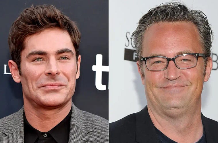 Zac Efron and Matthew Perry
