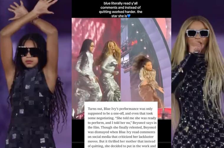 blue ivy dancing before and after