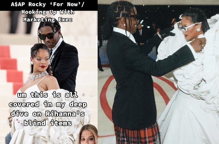 Rihanna And ASAP Rocky Split Hooking Up With Someone Else Allegedly