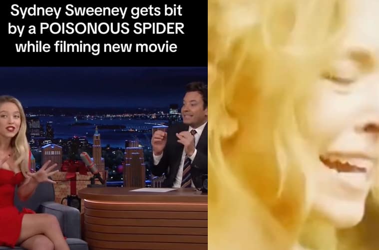 Sydney Sweeney Bit By Spider Video