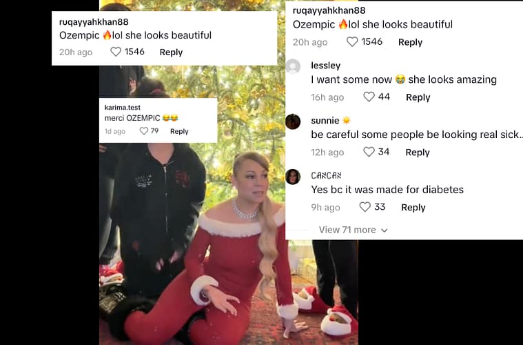 Does Mariah Carey use Ozempic?