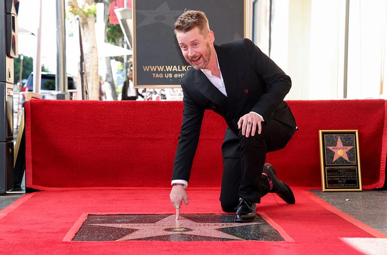 macaulay culkin 2023 walk of fame