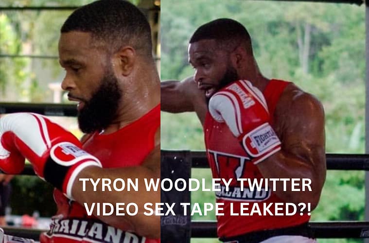 Tyron Woodley Twitter Video Sex Tape Leaked