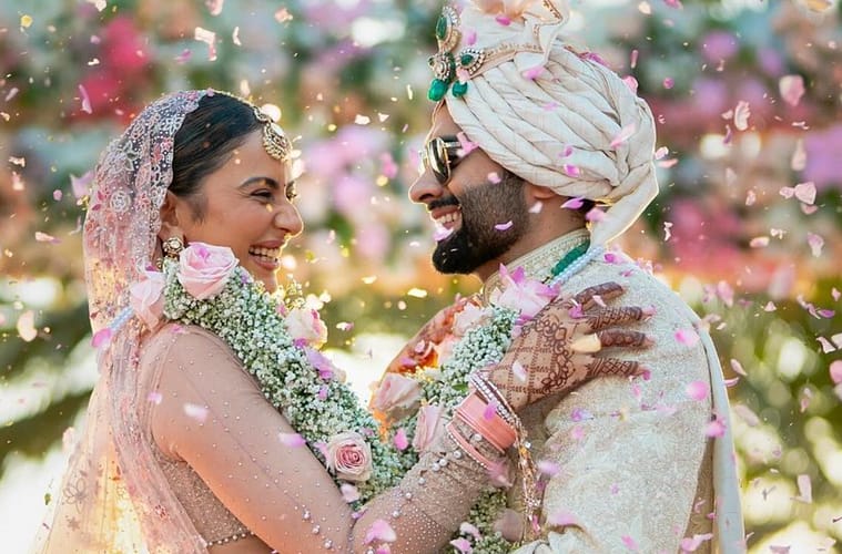 Rakul Preet Singh and Jackky Bhagnani Wedding Anand Karaj Ceremony