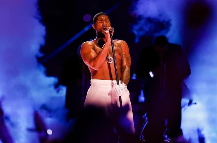 Usher Halftime Performance