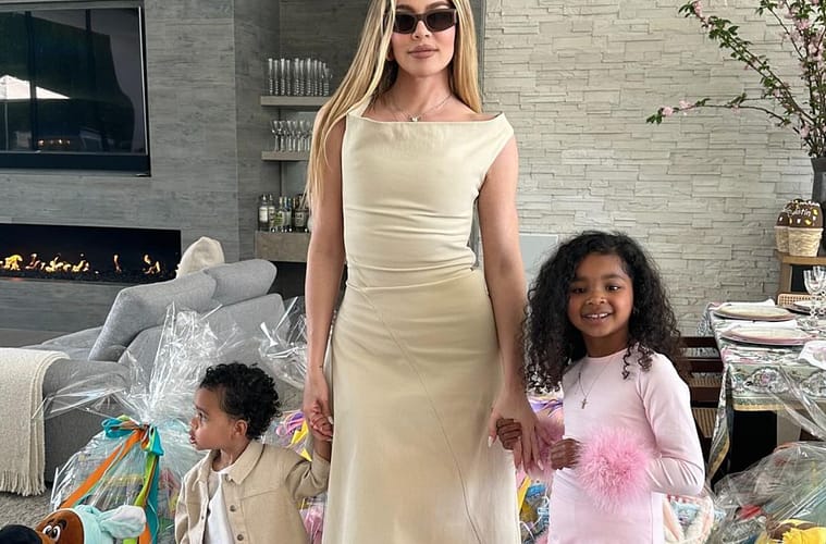 Khloe Kardashian Easter Photos