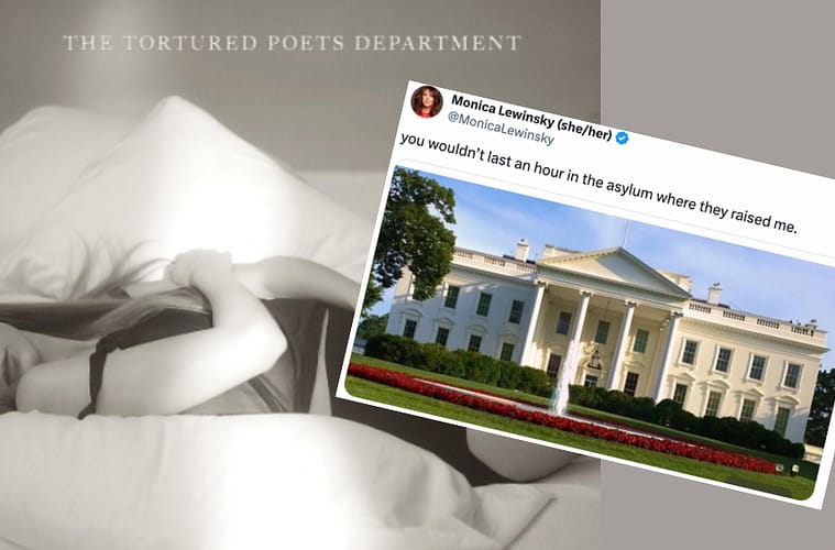 Monica Lewinsky Taylor Swift Twitter Tweet TTPD