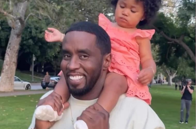 Diddy and daughter, Love.
