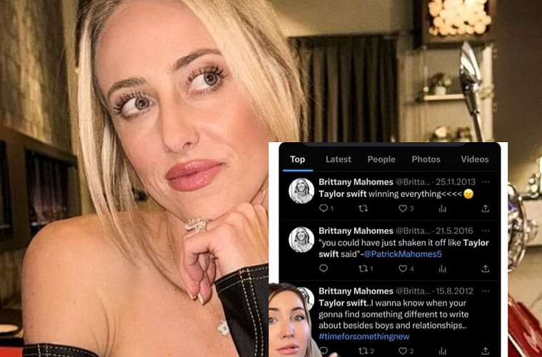 Brittany Mahomes Twitter Shady Tweets About Taylor Swift?
