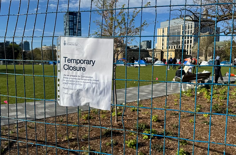 What Is Going On In Toronto Today U of T Protest