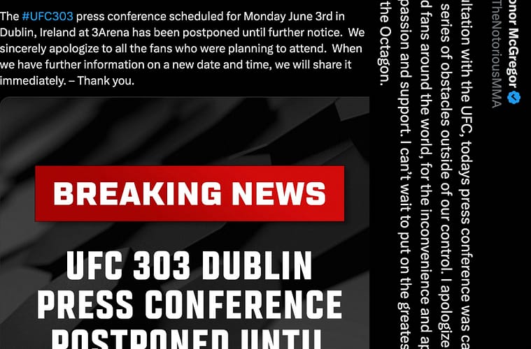 IS UFC 303 Cancelled?