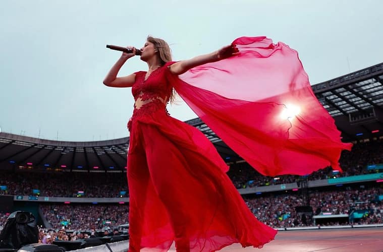 Taylor Swift Breaks Records, Swifties Break Concrete