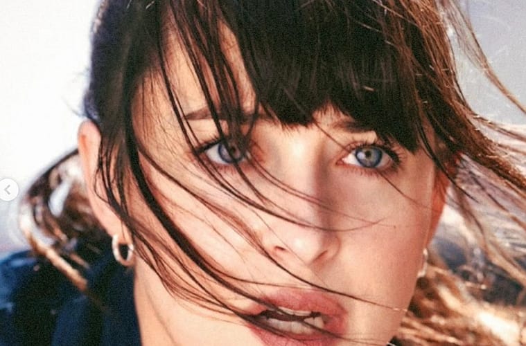 Dakota Johnson Wardrobe Malfunction on Jimmy Kimmel