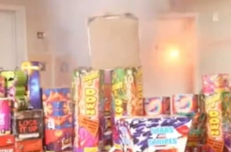 Kai Cenat Fireworks Blowing Up In Room Real Or Not?