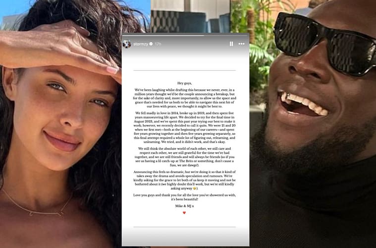 Stormzy Maya Jama Split Explained