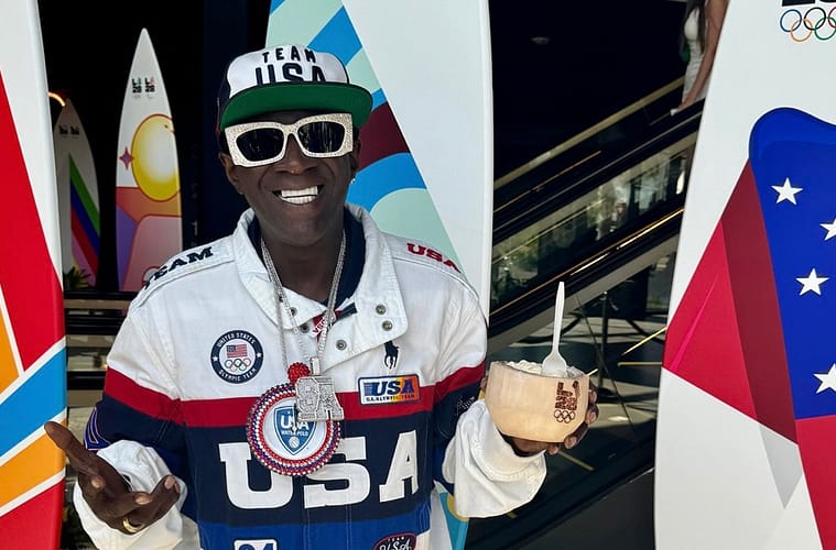 Rapper Flavor Flav Creates Bronze Medal for Gymnast Jordan Chiles