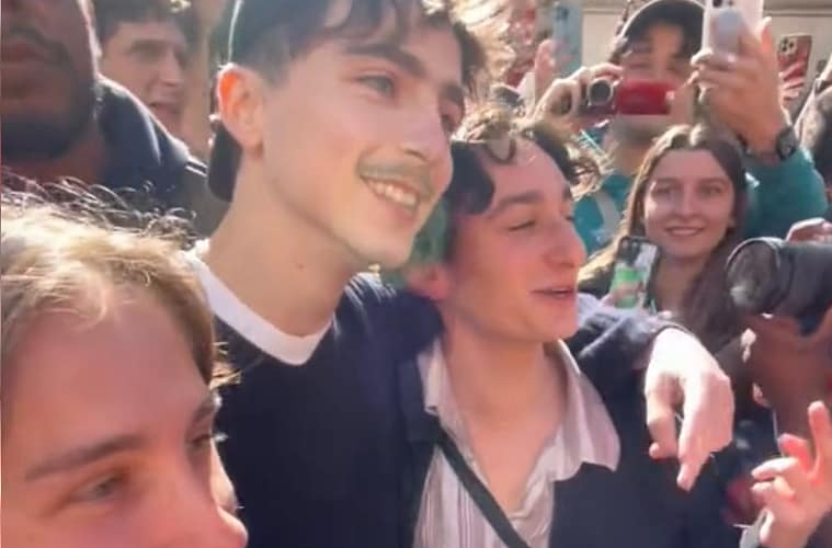 Timothee Chalamet Crashes His Own Look-A-Like Contest