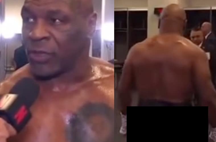 Was Mike Tyson Flashing Camera Before Fight Exposed By Accident?
