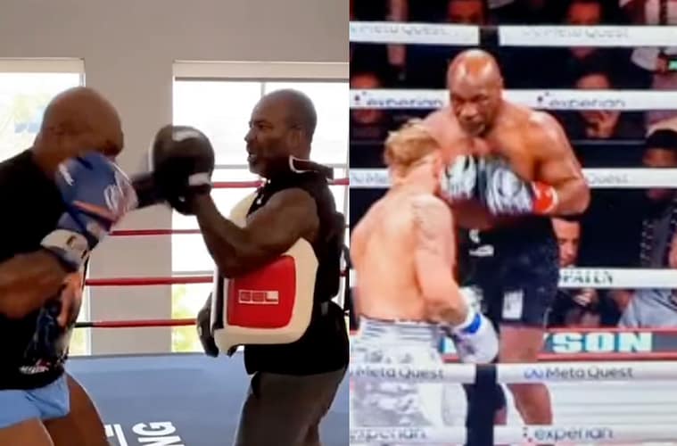 Mike Tyson Training Video Goes Viral Did He Hold Back?