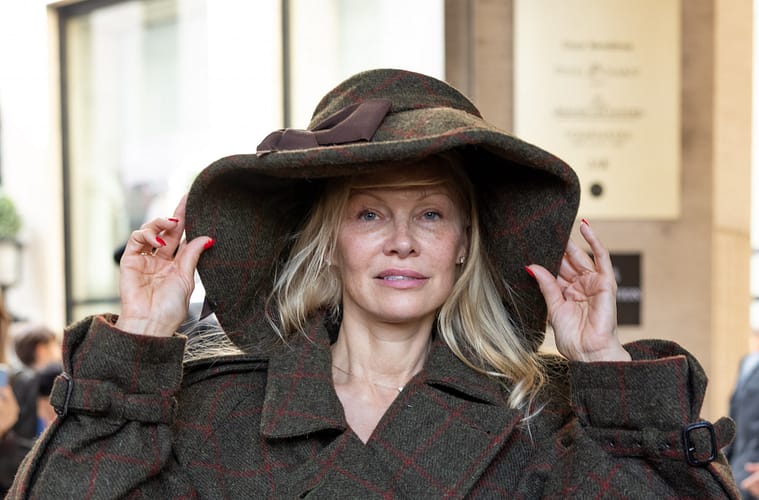 Pamela Anderson Embraces Makeup-Free Lifestyle