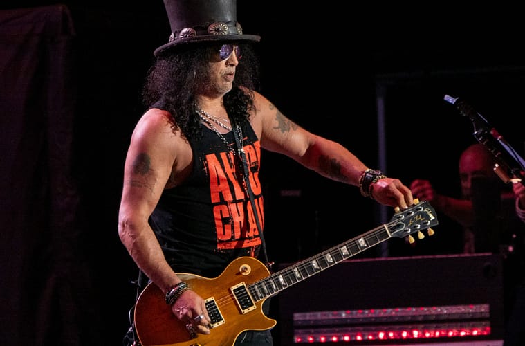 Slash Feels "Fortunate" to Be Alive