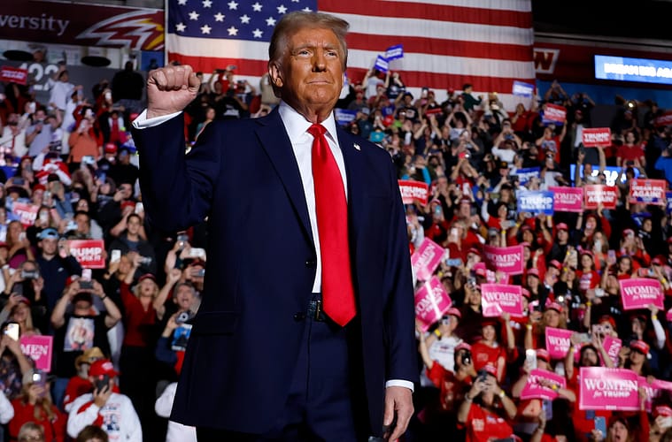 Safia Cox Says Trump’s Tan Is Fake