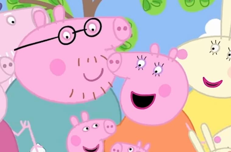 Mummy Pig New Baby Girl Gender Reveal Peppa Pig