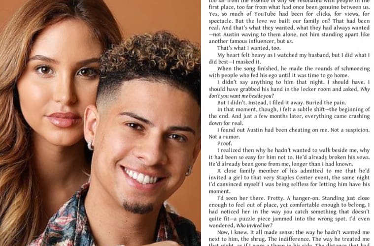 Catherine Paiz Book Austin McBroom Cheating Monica Bush Alleged Reddit Rumor Explained