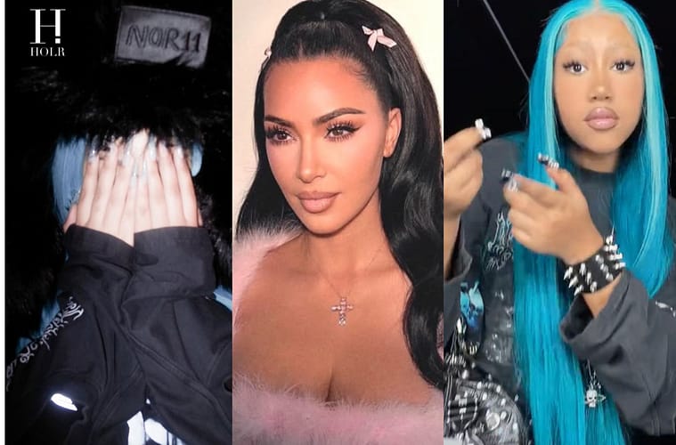 North West Recreates Kim Kardashian Pose in Instagram Debut