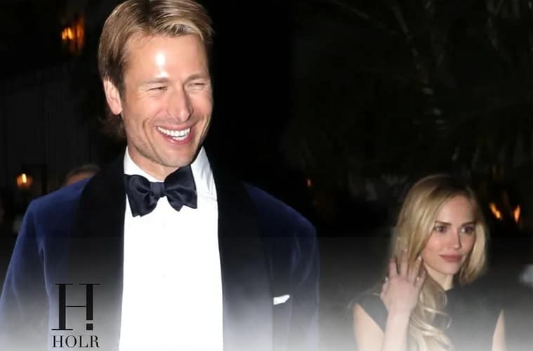 Glen Powell and Michelle Randolph Turn Heads at 2026 Golden Globes