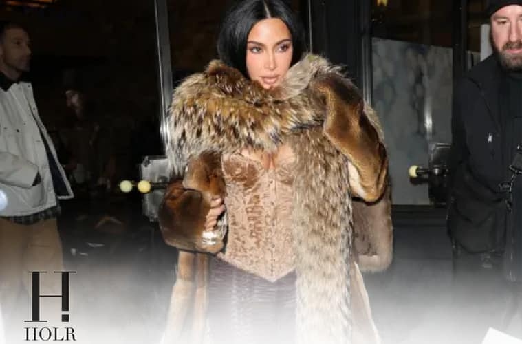 Kim Kardashian Turns Aspen Into a Runway