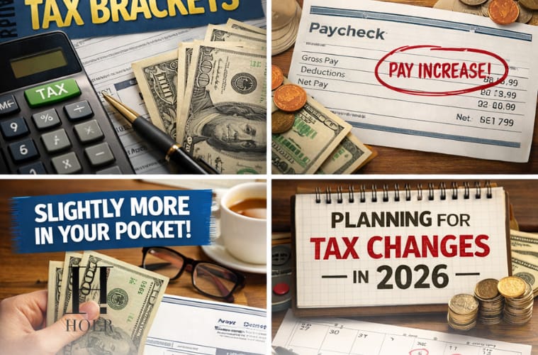 2026 Tax Brackets: Why Your Paycheck Could Get Slightly Bigger
