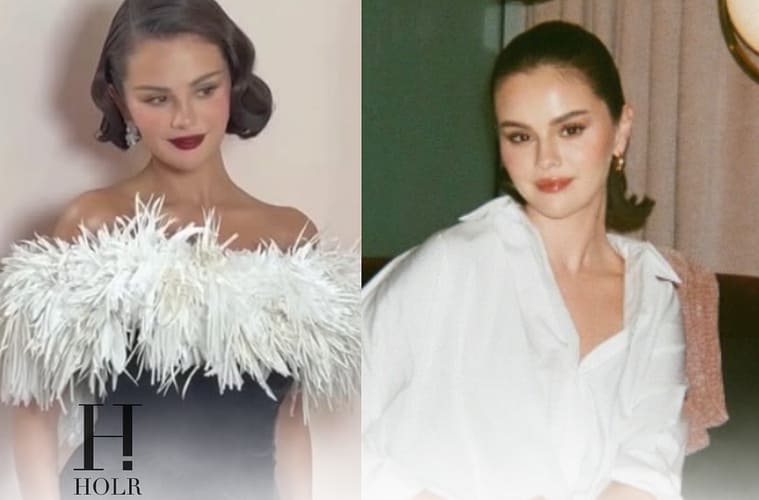 Selena Gomez Shares Elegant Golden Globes Moments in Chanel Look