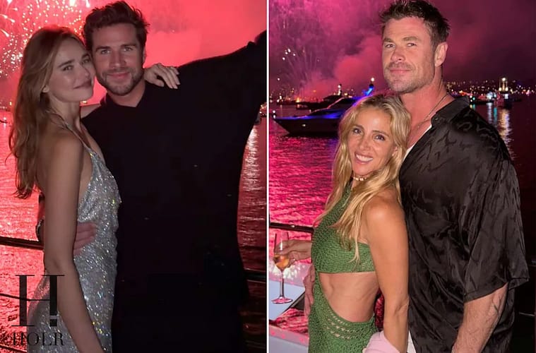 Chris Hemsworth Rings in the New Year in Sydney