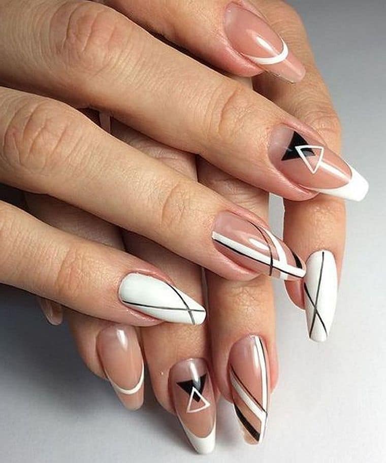 Geometric Nails