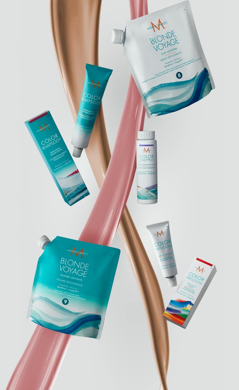 Moroccanoil Professional Haircolour Collection.