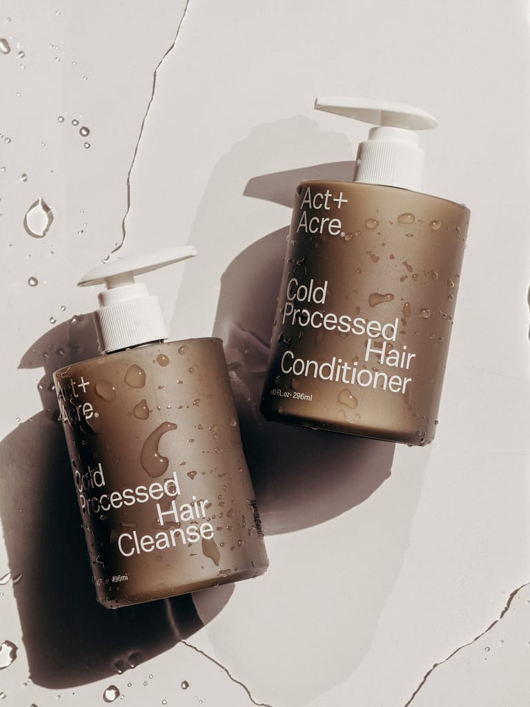 Act + Acre Hair Cleanse and Conditioner