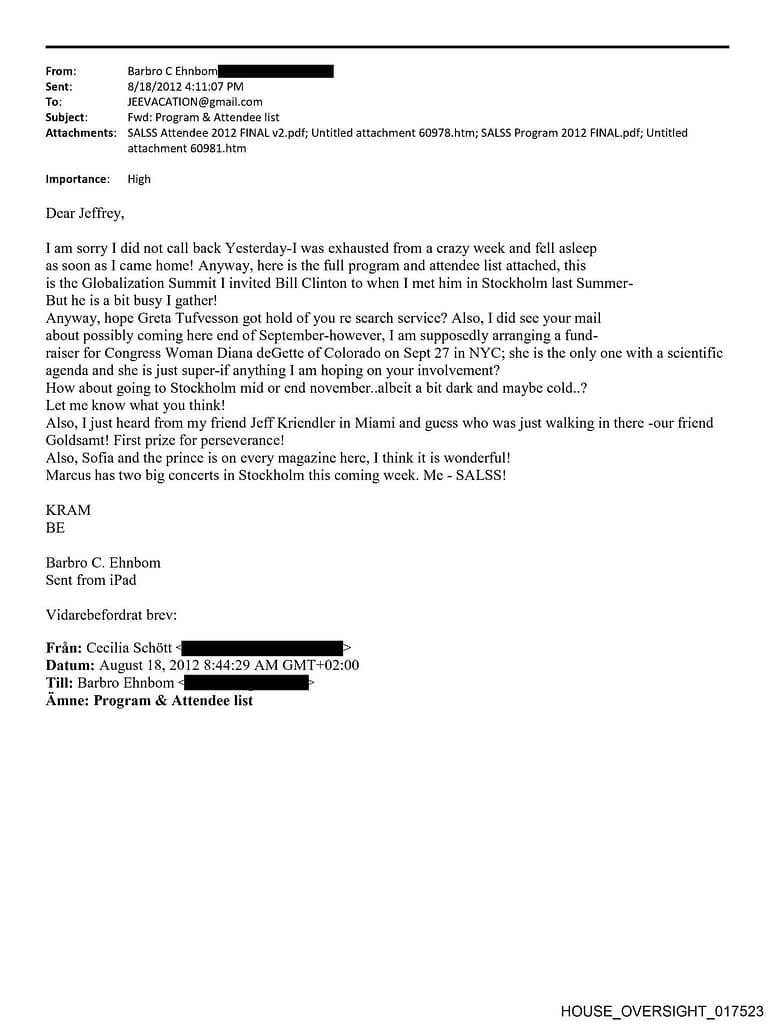 who is Cecilia steen Epstein