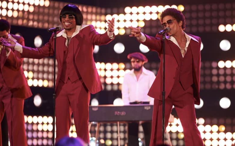 Silk Sonic Performing at Billboard