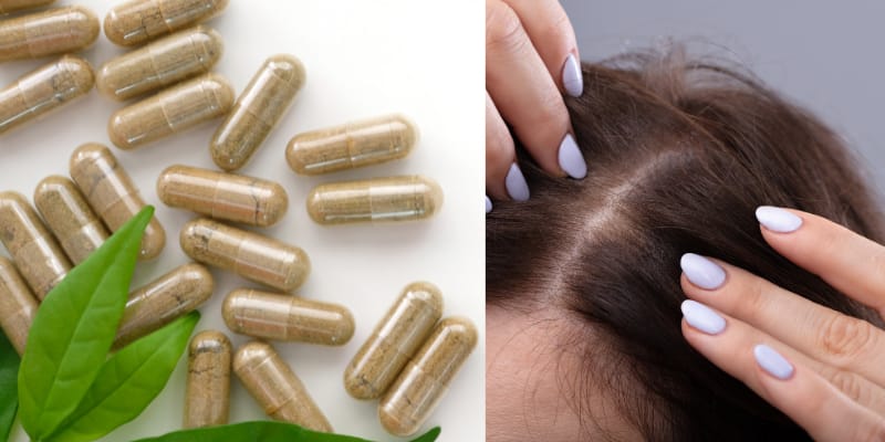 which organs help hair growth