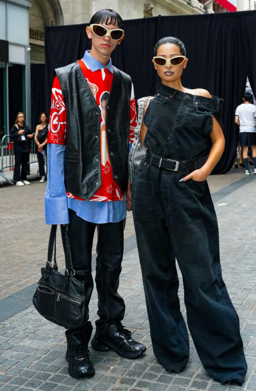 Alexa Demie at Balenciaga 2022 Resort Show