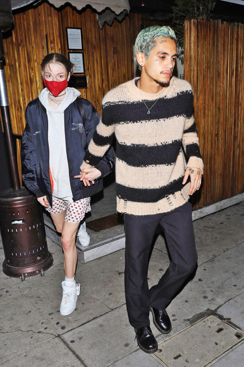 hunter schafer and dominic fike