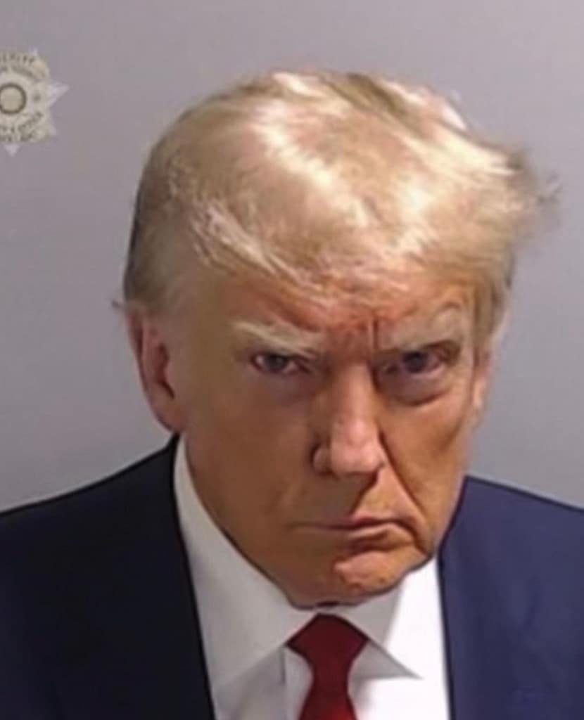 Donald trump mug shot