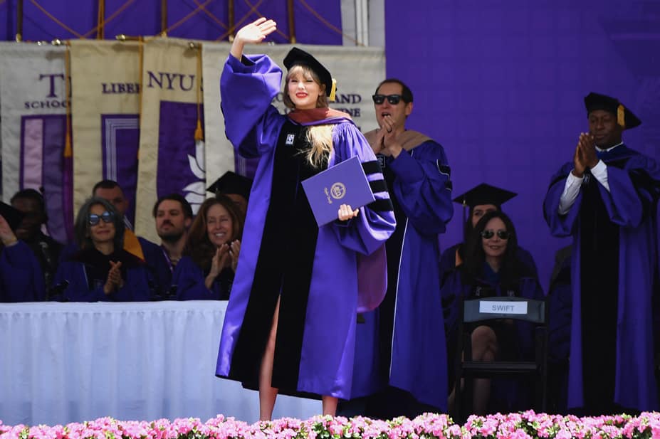 Taylor Swift Accepts Honorary Doctorate