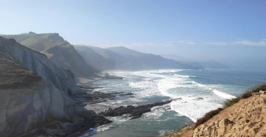 Dragstone Beach. Location: Itzurun Beach, Spain