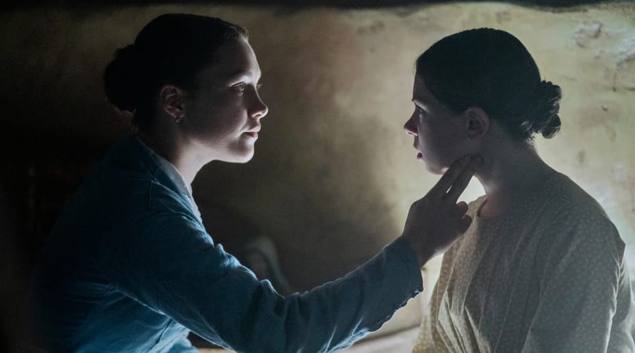 Lib and Anna on Netflix's "The Wonder"